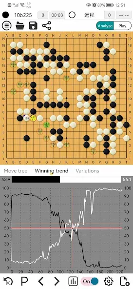 AhQ Go - Strongest Go Game AI (АхКу Го)  [МОД Все открыто] Screenshot 3