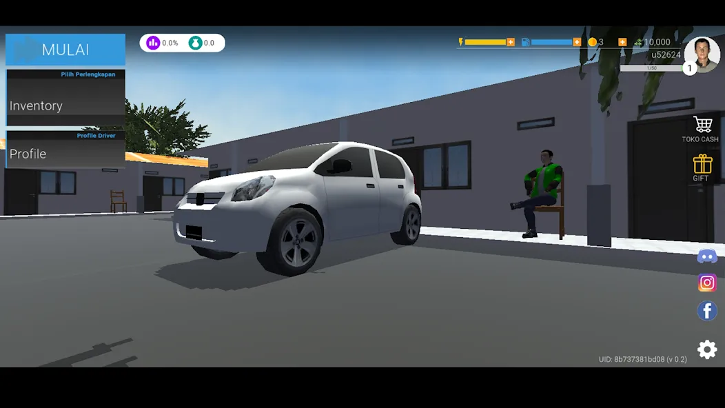 Taxi Online Simulator ID (Такси онлайн симулятор )  [МОД Бесконечные монеты] Screenshot 5