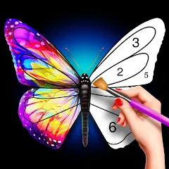 Скачать взлом Tap Color Pro: Color By Number (Тап Колор Про)  [МОД Бесконечные монеты] - стабильная версия apk на Андроид