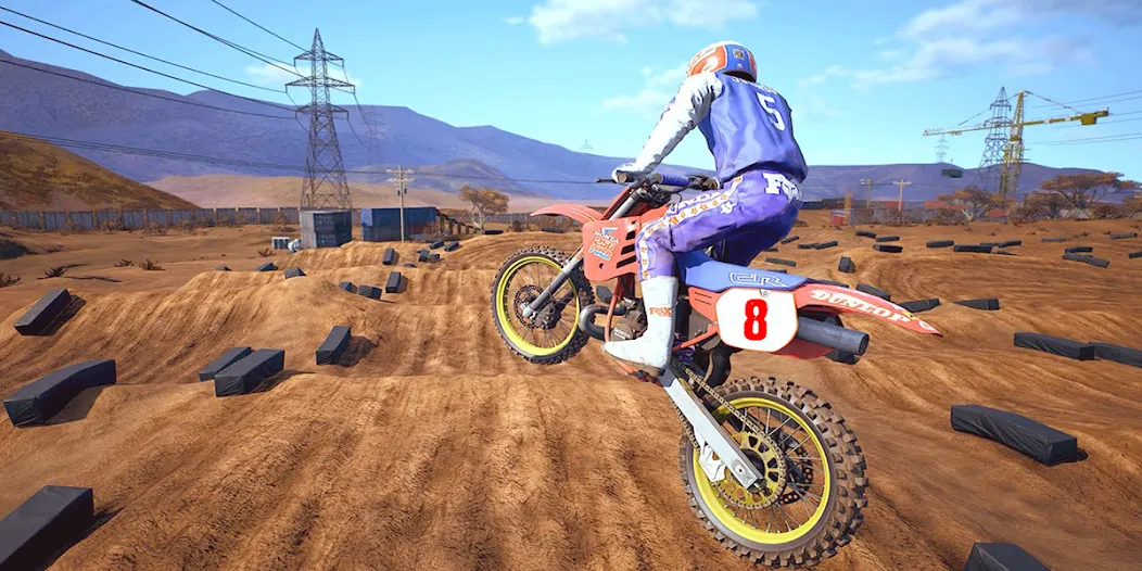 Dirt MX Bikes KTM Motocross 3D (Дирт МХ Байкс КТМ Мотокросс 3Д)  [МОД Unlimited Money] Screenshot 3