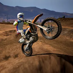 Скачать взломанную Dirt MX Bikes KTM Motocross 3D (Дирт МХ Байкс КТМ Мотокросс 3Д)  [МОД Unlimited Money] - полная версия apk на Андроид