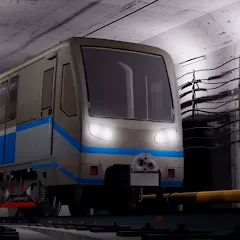 Взломанная AG Subway Simulator Pro (Симулятор метро )  [МОД Все открыто] - полная версия apk на Андроид