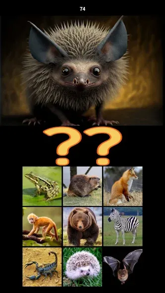 Hybrid Animals Crazy Lab Quiz (Хибридные животные Сумасшедшая лаборатория Викторина)  [МОД Бесконечные деньги] Screenshot 2