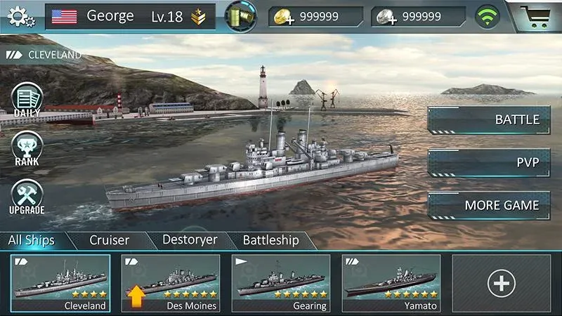 Warship Attack 3D  [МОД Все открыто] Screenshot 5