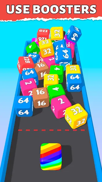 Bounce Merge 2048 Join Numbers  [МОД Mega Pack] Screenshot 4