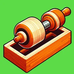 Взломанная Woodturning (Вудтурнинг)  [МОД Бесконечные монеты] - последняя версия apk на Андроид