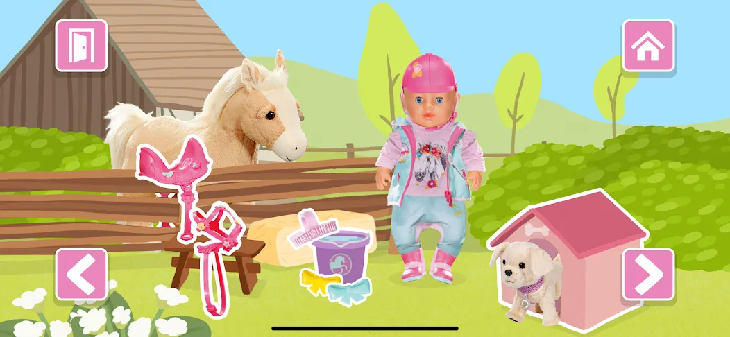 BABY born® Doll & Playtime Fun (Бэйби борн)  [МОД Много монет] Screenshot 3