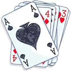 Взломанная Divination on Playing Cards  [МОД Много монет] - стабильная версия apk на Андроид