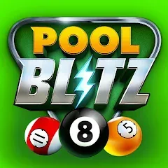 Скачать взлом Pool Blitz (Пул Блиц)  [МОД Много монет] - последняя версия apk на Андроид