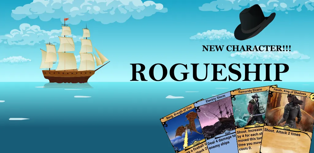 RogueShip - RPG Roguelike Card (РоугеШип)  [МОД Unlimited Money] Screenshot 1