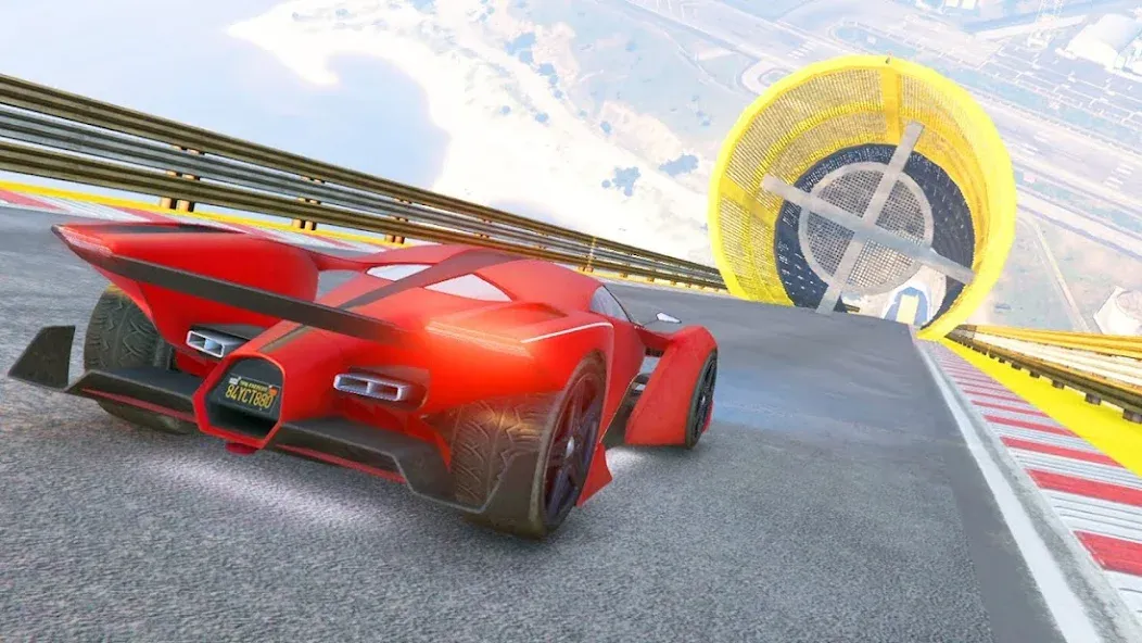 Mega Ramp Car Offline Games  [МОД Меню] Screenshot 5