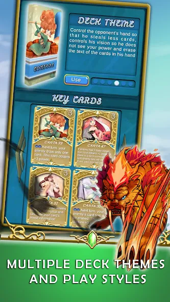 Crystal Soul - TCG Card Battle  [МОД Много монет] Screenshot 2