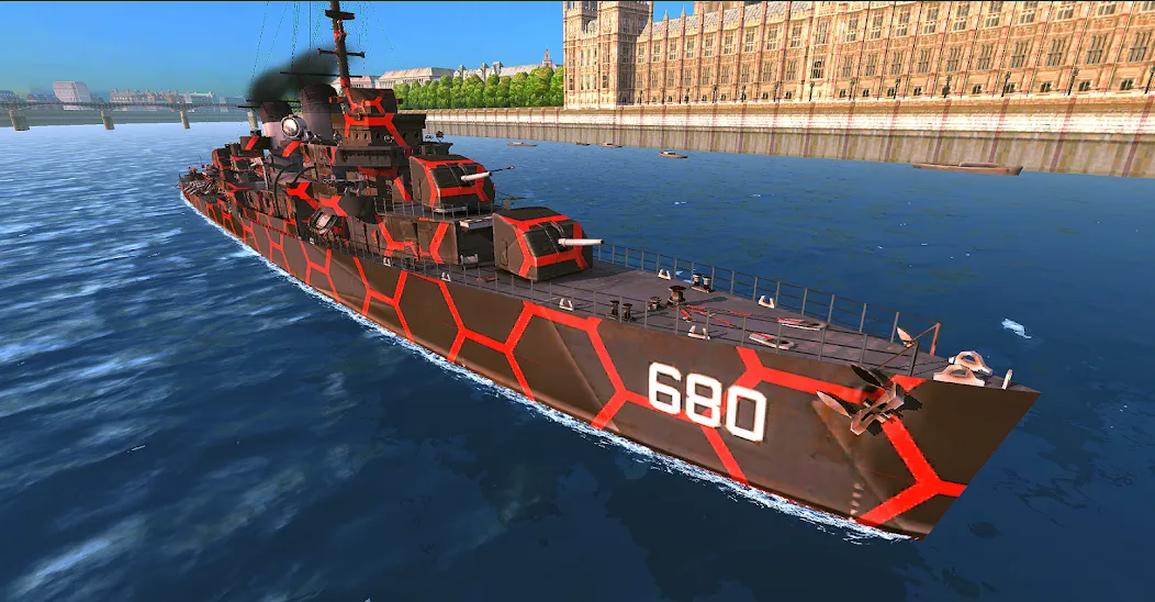 Battle of Warships: Online (Баттл оф Уоршипс)  [МОД Menu] Screenshot 1