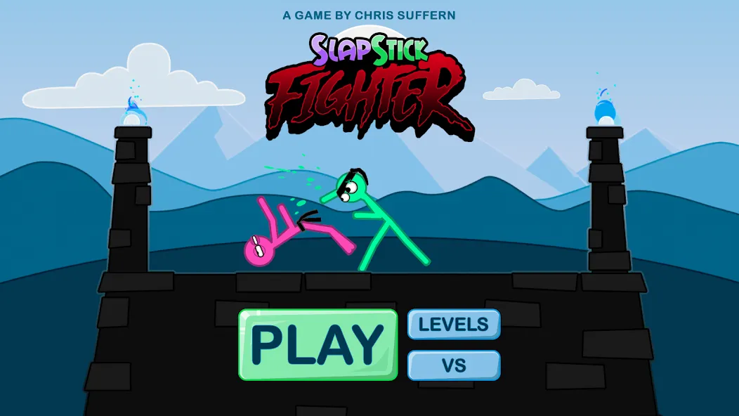 Slapstick Fighter - Fight Game (лапстик Файтер)  [МОД Бесконечные деньги] Screenshot 1