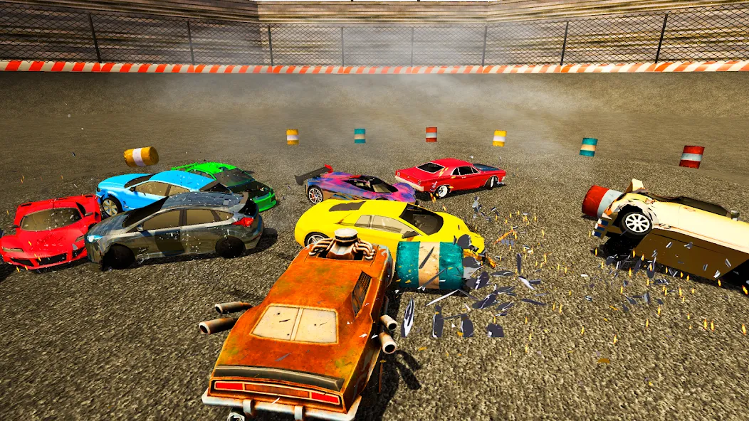 Demolition Derby Mad Car Crash (Дерби Деструкция Симулятор)  [МОД Mega Pack] Screenshot 5