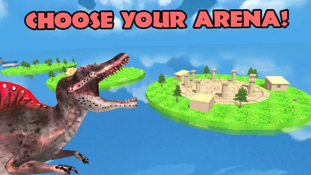 Dino Battle Arena Lost Kingdom (Дино Битва Арена Потерянное Королевство)  [МОД Unlimited Money] Screenshot 2