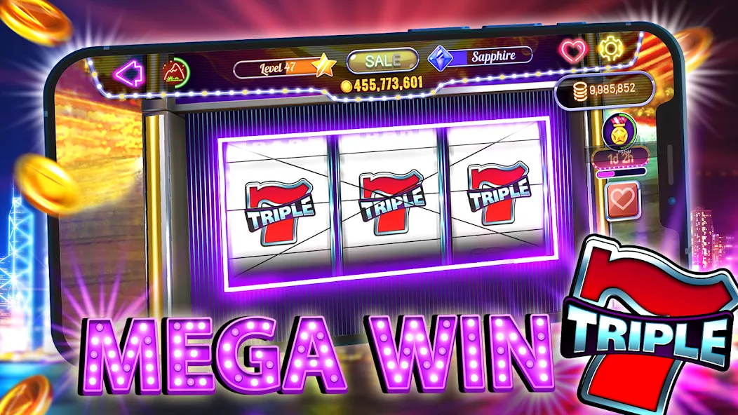 Old Vegas Slots - Casino 777 (Олд Вегас Слотс)  [МОД Бесконечные деньги] Screenshot 3