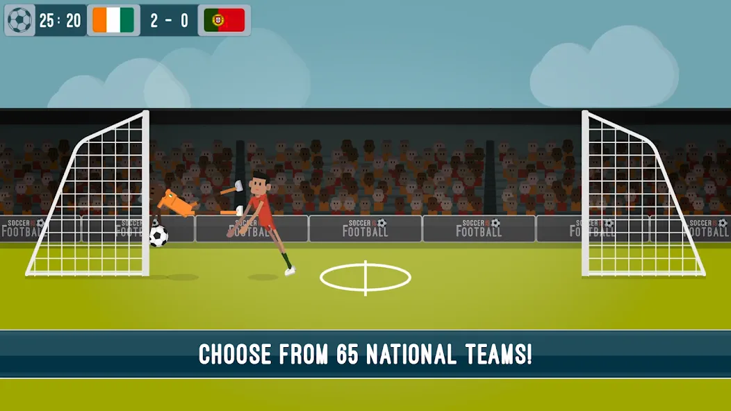 Soccer Is Football (оккер Из Футбол)  [МОД Все открыто] Screenshot 3