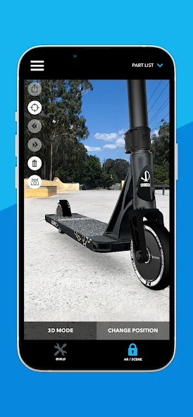 Scooter 3D custom builder (Скутер 3D настраиваемый конструктор)  [МОД Много денег] Screenshot 4