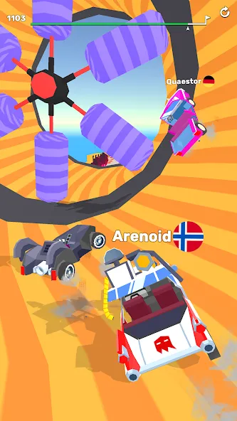 Ramp Racing 3D — Extreme Race  [МОД Много монет] Screenshot 3