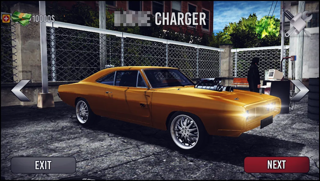 Charger Drift Simulator (Чарджер Дрифт Симулятор)  [МОД Unlocked] Screenshot 1