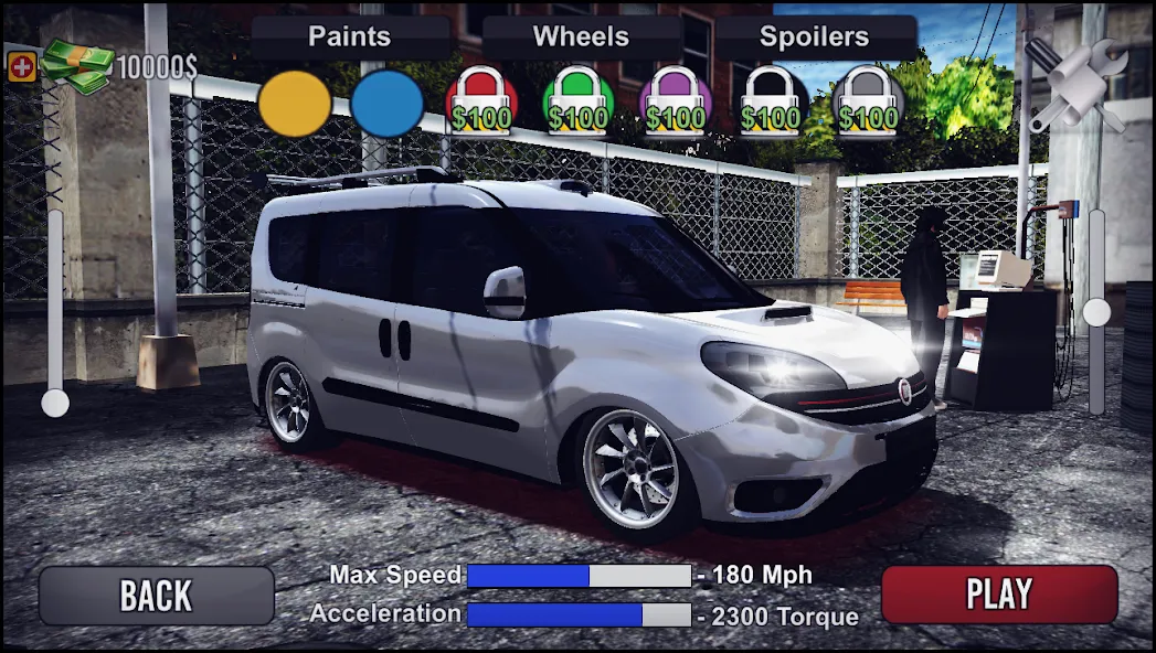 Doblo Drift Simulator (Добло Дрифт Симулятор)  [МОД Меню] Screenshot 2