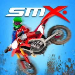 Взломанная SMX: Supermoto Vs. Motocross (СМХ)  [МОД Меню] - стабильная версия apk на Андроид