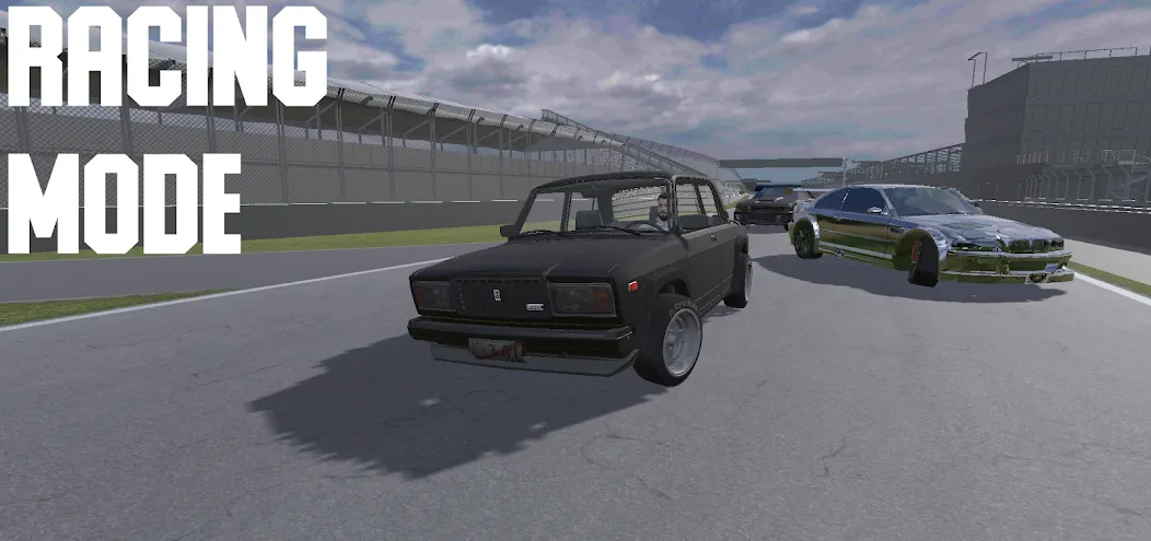 Sensitive Car Racing (Сенситив Кар Рейсинг)  [МОД Unlocked] Screenshot 3