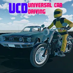 Скачать взломанную Universal Car Driving (Юниверсал Кар Драйвинг)  [МОД Меню] - последняя версия apk на Андроид