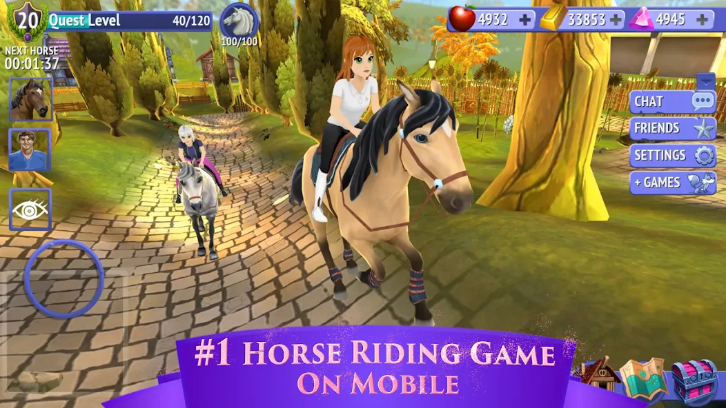 Horse Riding Tales - Wild Pony (Хорс Райдинг Тейлс)  [МОД Все открыто] Screenshot 3