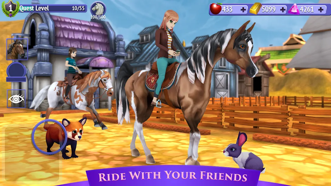 Horse Riding Tales - Wild Pony (Хорс Райдинг Тейлс)  [МОД Все открыто] Screenshot 5