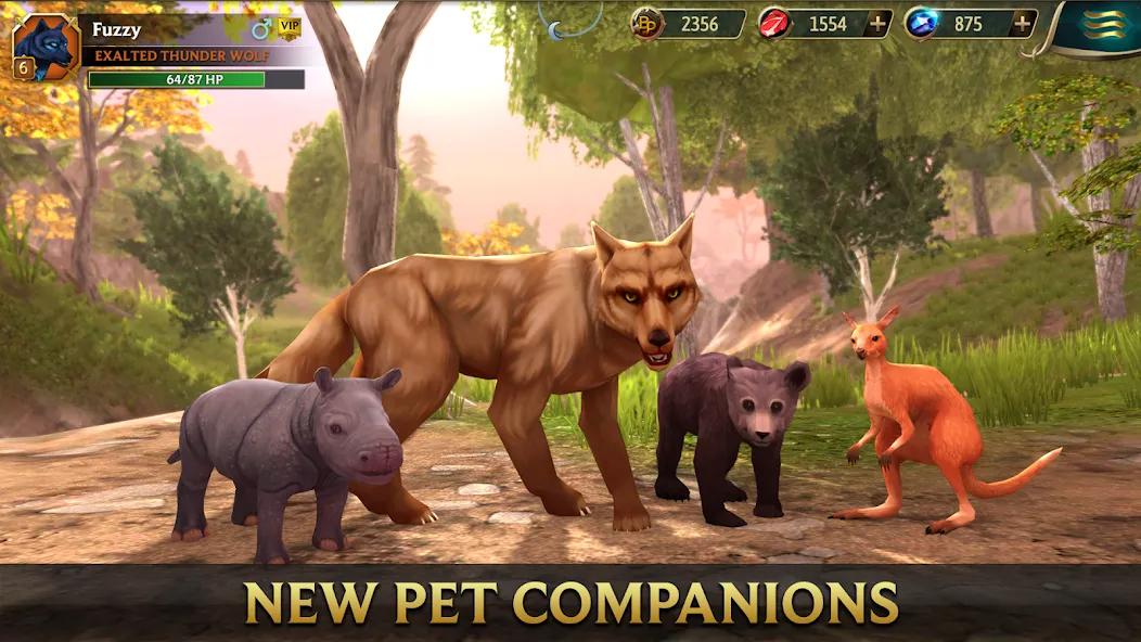 Wolf Tales - Wild Animal Sim (Вулф Тейлс)  [МОД Unlimited Money] Screenshot 2