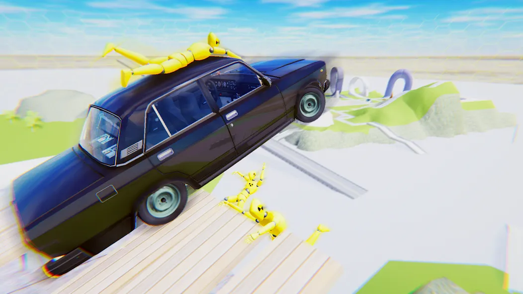 VAZ Crash Test Simulator 2  [МОД Много денег] Screenshot 5