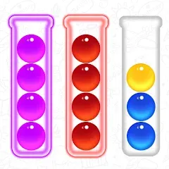 Скачать взлом Ball Sort - Color Puzzle Game (Болл Сорт)  [МОД Меню] - последняя версия apk на Андроид