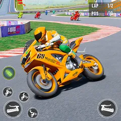 Взломанная Moto Racing 3d Motorcycle Game (Дерт Байк Рейсинг 3Д)  [МОД Unlocked] - последняя версия apk на Андроид