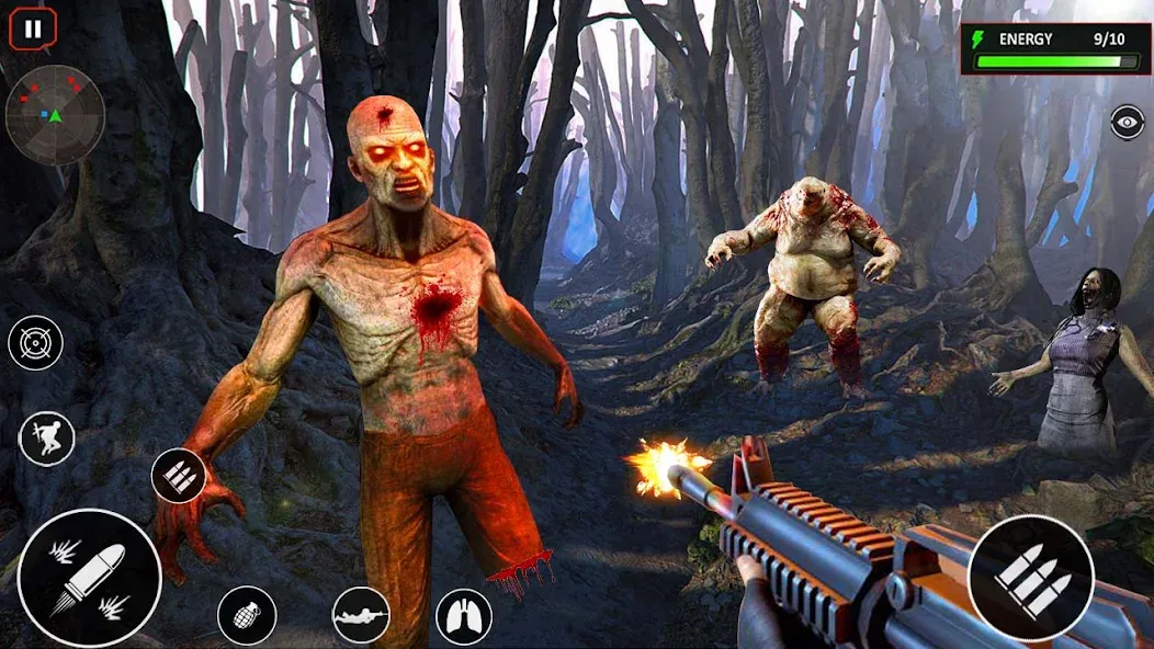 Sniper Zombie Shooting (Зомби стреляющая оффлайн игра)  [МОД Unlocked] Screenshot 5