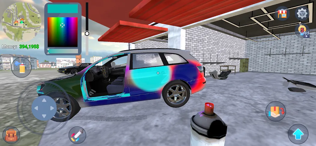 Mechanic 3D My Favorite Car (Механик 3D Моя Любимая Машина)  [МОД Бесконечные монеты] Screenshot 4