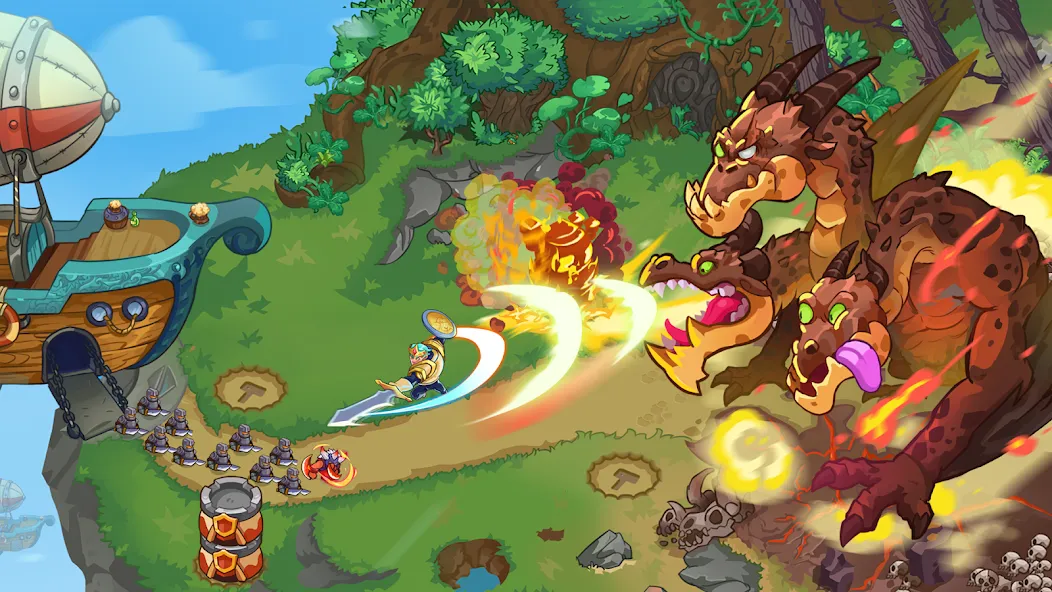 King of Defense 2: Epic TD (Кинг оф Дефенс 2)  [МОД Menu] Screenshot 3