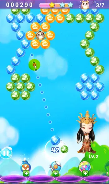 Shoot Bubble Puzzle (Шут Бабл Пазл)  [МОД Mega Pack] Screenshot 3