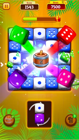 Dice Merge: Dice Mania Game (Дайс Мердж)  [МОД Меню] Screenshot 2