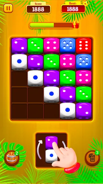 Dice Merge: Dice Mania Game (Дайс Мердж)  [МОД Меню] Screenshot 3