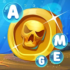 Взломанная Gold for words: anagram games  [МОД Все открыто] - последняя версия apk на Андроид