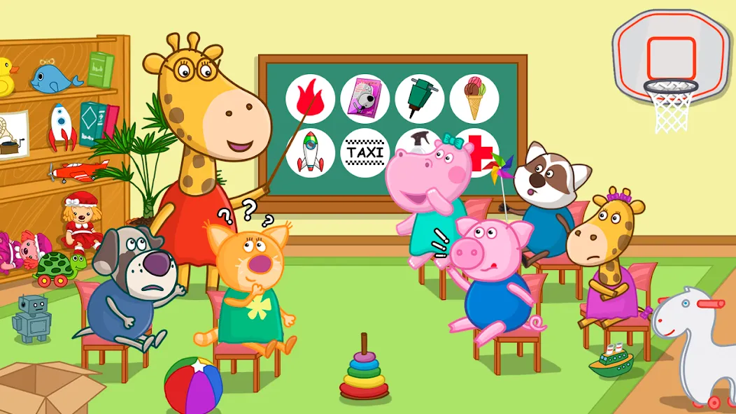 Professions for kids  [МОД Unlimited Money] Screenshot 1