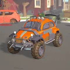 Скачать взломанную Zombie Cars Crush: Racing Die (Зомби Карс)  [МОД Все открыто] - стабильная версия apk на Андроид