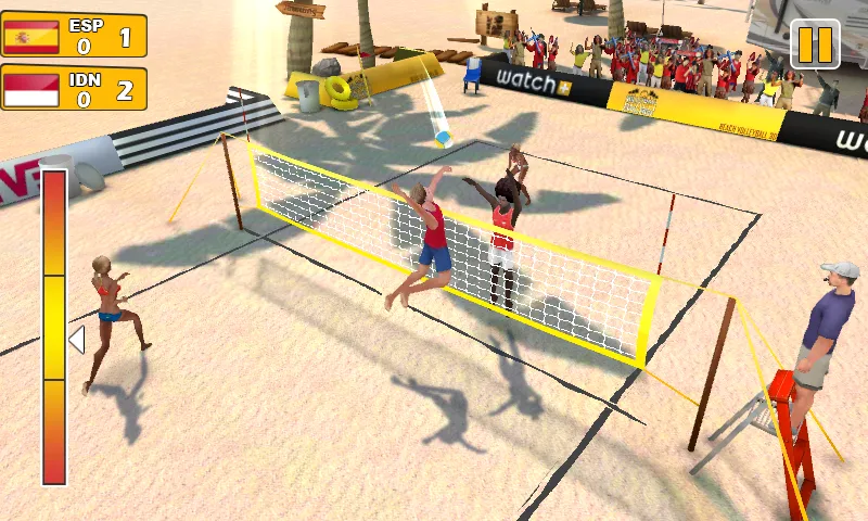 Beach Volleyball 3D  [МОД Бесконечные монеты] Screenshot 1