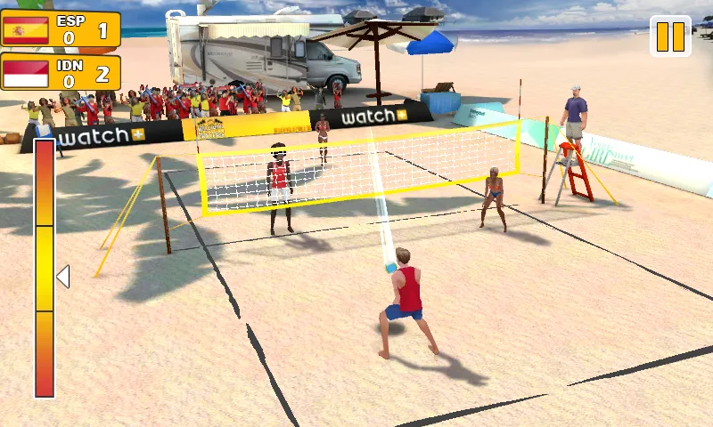 Beach Volleyball 3D  [МОД Бесконечные монеты] Screenshot 2