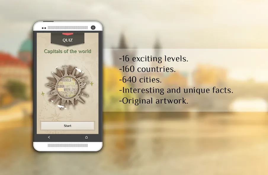 Quiz-Capitals of the world  [МОД Unlimited Money] Screenshot 1