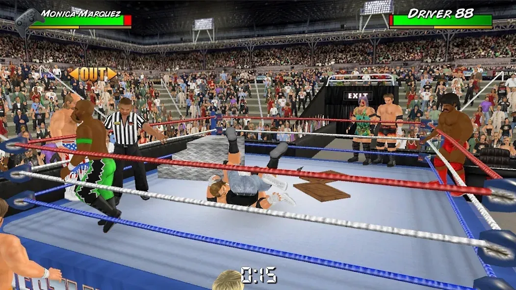 Wrestling Empire (Рестлинг Импайр)  [МОД Unlimited Money] Screenshot 5