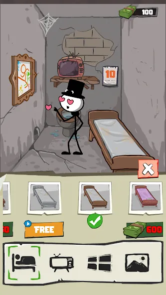 Prison Break: Stick Story (Призон Брейк)  [МОД Меню] Screenshot 3