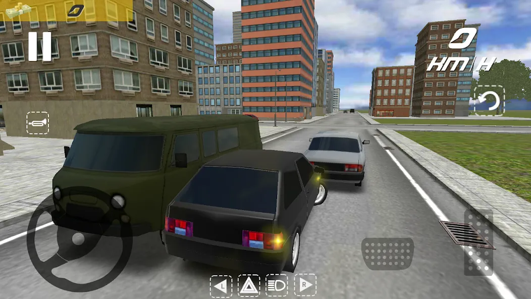 Russian Cars: 8 in City  [МОД Много денег] Screenshot 3